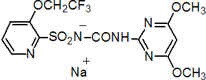 trifloxysulfuron-sodium